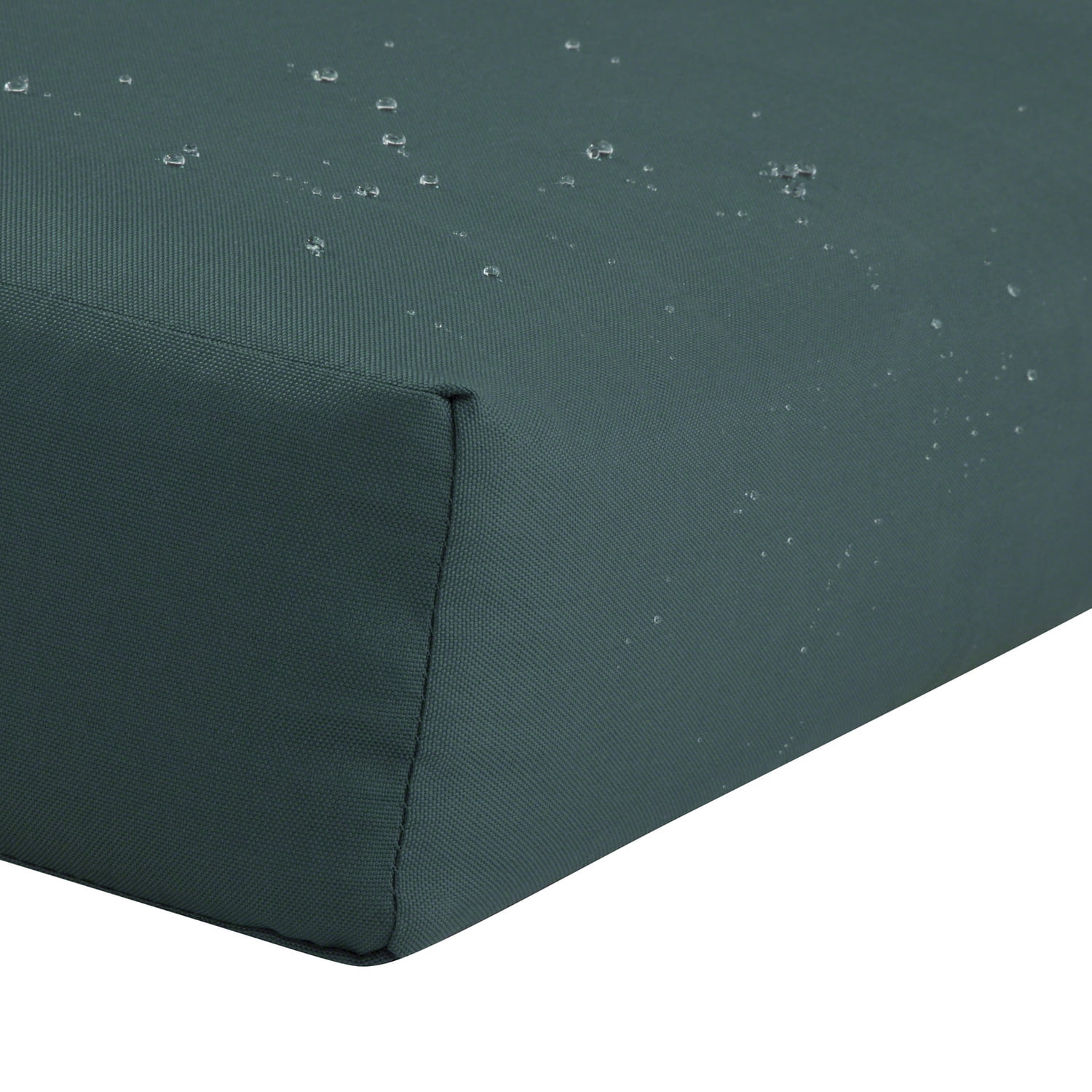 Classic Accessories Ravenna Water-Resistant Patio Lounge Chair/Loveseat Back Cushion, 21 x 20 x 4 Inch, Mallard Green