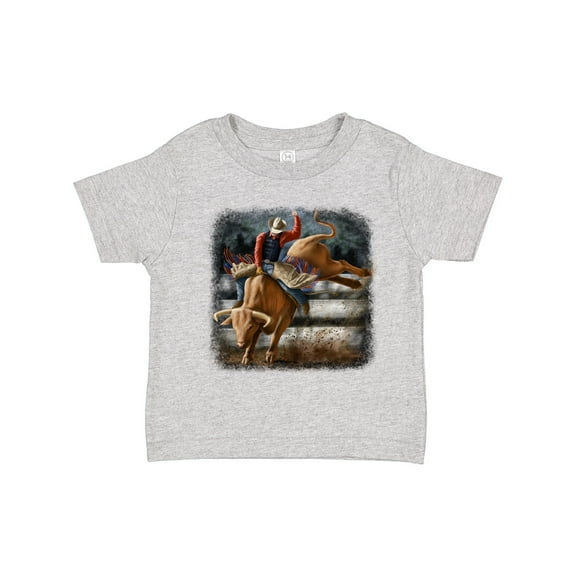 Inktastic Bull Riding Boys or Girls Toddler T-Shirt