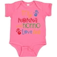 thumbnail image 3 of Inktastic My Nonna and Nonno Love Me Grandchild Boys or Girls Baby Bodysuit, 3 of 5
