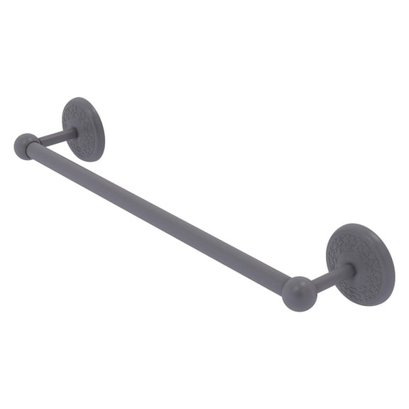 Allied Brass - Prestige Monte Carlo Collection 18'' Towel Bar in Matte Gray