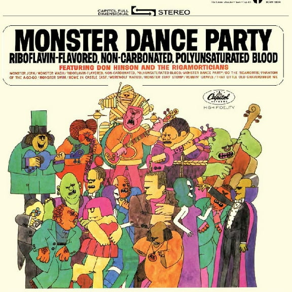 Hinson,Don & the Rigamorticians - Monster Dance Party - Music & Performance - Vinyl