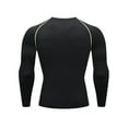 thumbnail image 6 of NAFUU Men's Sports Running Set Mens Compression Shirt Pants Tight Long Sleeve Fitness Tracksuit Quick Dry Workout Gym Yoga Suits Fashion Handsome Outfit, 6 of 7