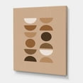 thumbnail image 3 of Designart ' Abstract Moon and Sun Geometric Print II ' Modern Canvas Wall Art Print, 3 of 4