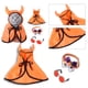 thumbnail image 2 of Compre 2 y consiga un 10% de descuento Pet Halloween Cape Collar Set Bow Collar Cat Horn Funny Cape Set, 2 of 5