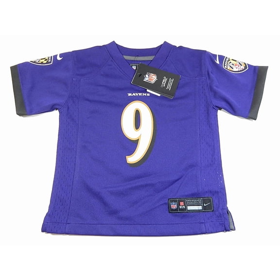 Justin Tucker #9 Baltimore Ravens Nike Engineered NFL Jersey Purple Toddler 3T
