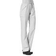 thumbnail image 5 of Maevn EON Petite Full Elastic Zipper Pocket Cargo Scrub Pants, 5 of 7