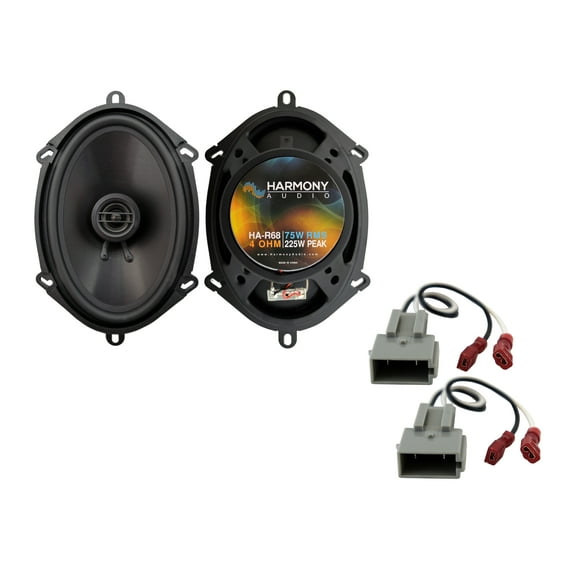 Fits Ford Bronco 1987-1996 Rear Side Panel Replacement Harmony HA-R68 Speakers