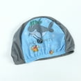 thumbnail image 4 of WIBACKER 12M-8Y Boys' Sunsuit - Shark Bodysuit Swimsuit with Hat Kids Swimwear UPF 50+, 4 of 8