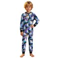 thumbnail image 5 of KPOPLK Toddler Girls Kids Pajama Sets 24M-8Y Snug fit Long-Sleeve Softness Sleepwear Pjs 2pcs Jammies,Size 5-6 Years, 5 of 9