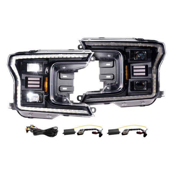Headlight - Morimoto XB Hybrid LED: Ford F-150 (18-20 / Set) - 840203321249