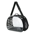 thumbnail image 2 of FITYLE Transparent Cat Carrier Portable Cat Carried Bag Transport Luggage Handbag Carry Kennel for Kitten , L L, 2 of 9