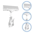 thumbnail image 2 of MasteelfCA 12 Pcs Retail Sign Clips Plastic Sign Holder Clips Rotatable Price Sign Clips, 2 of 7