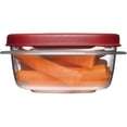 thumbnail image 2 of Rubbermaid Conteneur Carré Rouge Chili 1,25 Tasse 1777084, 2 of 2