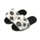 thumbnail image 2 of Pantuflas peludas para mujer, pantuflas peludas para mujer, pantuflas de piel peluda con punta abierta, pantuflas peludas para mujer, las mejores en su clase, 2 of 8