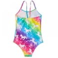 thumbnail image 2 of Kids Tankini Girls Swimsuit Bathing Suit Children‘s Fish Scale Swimwear, 2 of 7