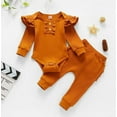 thumbnail image 2 of Baby Girl's Two Piece Bodysuit and Pants Outfit, 2 of 7