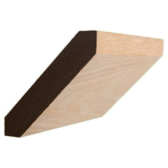 Crown Moulding EWCR38, 3/4" x 4", Red Oak, 95"