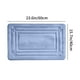thumbnail image 3 of Alfombrillas Alfombrilla de baño azul absorbente,lavable a máquina,antideslizante,de pelo largo y suave,para bañera y lavabo (1 pieza). Rkxzt, 3 of 8