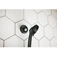 thumbnail image 2 of Moen 186117BL Remote Dock for Magnetix Handshowers with Included Wall Bracket or Permanent Waterproof Adhesive Options, Matte Black, 2 of 5