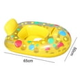 thumbnail image 2 of Juguete de anillo de natación, flotadores de piscina inflables reutilizables de estilo aleatorio, juguete para relajarse, 2 of 7
