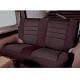 Smittybilt Seat Covers Rear Neoprene Black Sides with Black Center Jeep 80 95 CJ & Wrangler YJ 47301 S/B47301