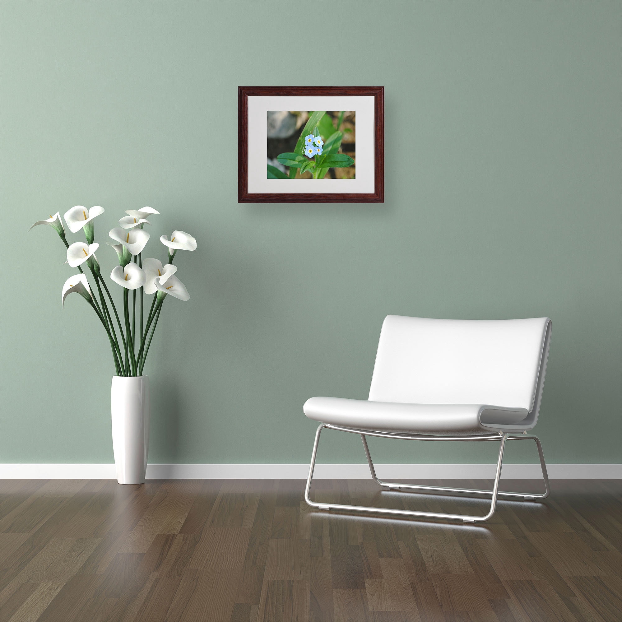 Trademark Fine Art "Dignified Characteristic" by Monica Fleet, Wood Frame
