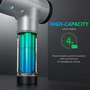 DFUDIEJ Massage Gun Athletes Handheld Super Quiet Massager Muscle Body Relaxation Therapy Fascia Gun Fitness Massage Vibrator