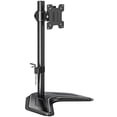 thumbnail image 1 of Soporte de Monitor Individual MOUNTUP Negro con Altura Ajustable y Rotación para Pantallas de Ordena, 1 of 8