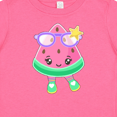 thumbnail image 4 of Inktastic Cute Watermelon with Sunglasses Boys or Girls Baby T-Shirt, 4 of 5