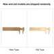 thumbnail image 2 of Mini calibrador Vernier de latón, calibre deslizante, calibrador Vernier de doble escala, regla de mm/pulgadas, herramienta de medición para joyería de 80 mm/100 mm (escala doble de 80 mm), C38, 2 of 3