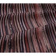 thumbnail image 5 of oneOone Cotton Jersey Dark Rose Brown Fabric Striped Line Sewing Fabric By The Yard Printed Diy Clothing Sewing Supplies 58 Inch Wide, 5 of 6