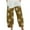 Yellow, variant on Buigttklop Pants for Women 2024 Print Casual Loose Wide Leg Trousers Pocket Long Pants