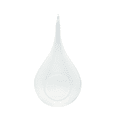 thumbnail image 2 of CC Home Furnishings 9" Clear Solid Hand Blown Hanging Glass Candle Holder, 2 of 2