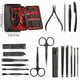 thumbnail image 2 of Nail Care Kit with Clippers and Tools for Manicure Pedicure (Black), 2 of 5