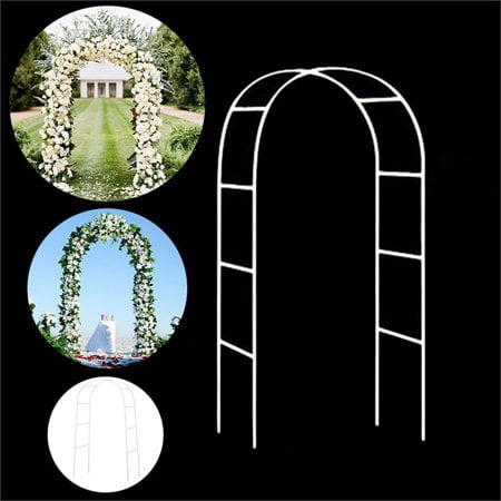 95'' Decorative Wedding Arches Metal Arch Wedding Garden Bridal Party ...