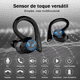 thumbnail image 5 of Auriculares Inalámbricos Bluetooth 5.3 Deportivos Con Gancho Belug,  Negro, 5 of 5