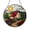 Acrylic 3.5 Inch, variant on Charming Cottage Scene Glass Style Window Hanging