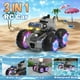 thumbnail image 2 of Coche anfibio con control remoto ATHLERIA con pistola de agua para niños, 2 of 9
