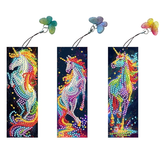 Kit para Marcapáginas Pintura Con Diamantes Fdhsdfh (SQ006)