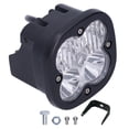 thumbnail image 1 of Luz de trabajo que cambia automáticamente de color 4LED 40W 6000K con soporte de montaje universal para vehículos de 12V 24V, 1 of 6