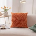 thumbnail image 4 of WNEXOPE Scandinavian Style Solid Color Leaf Pillow Cover - Soft and Comfortable Decorative Cushion for Sofa and Bedroom, 4 of 7