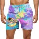 thumbnail image 1 of Fiudx Pantalones de Playa, Elegantes Shorts de Baño de Verano, Diseño Holgado E Informal, Cintura Alta y Cómodos, Perfectos para Fiestas, Uso Diario, Salidas a La Playa, Ideales para Mujeres a La Mod, 1 of 6