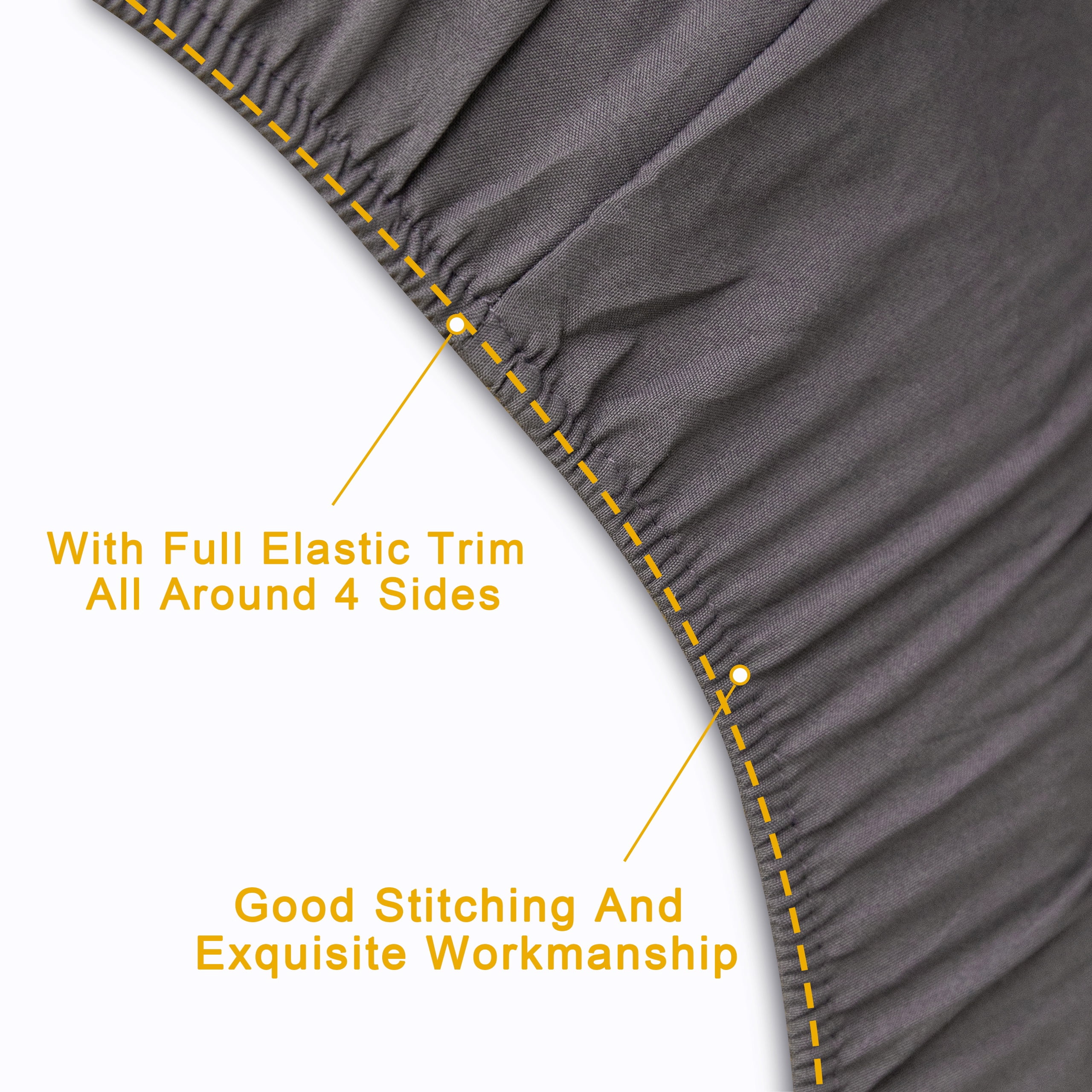 4 Pieces Ultra Soft Microfiber Toddler Bedding Set, Easy Care Crib Sheets Set with Quilt, Toddler Size, Dark Gray