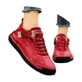 thumbnail image 4 of NOKIO Women's Cushioned Sneakers Lightweight Wide Width L𝗈afers Soft High Top Sport Shoes Breathable Non-S𝗅ip Athlet𝗂c Shoes for Back to College, 4 of 8