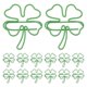 thumbnail image 1 of 30pcs Cute Four-Leaf Clovers Paper Clips Aesthetic Paperclips Office Supplies Decorative Paperclips Multi-Function Paper Clips for Bookmarks Notes Pho, 1 of 3
