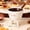 Beige, variant on Fondue Cup | With Fork Ceramic Kitchen Gadgets Melting Set For Christmas Birthday Camping Picnic Home Butter Cheese Caramel Dessert(Beige)