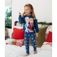 thumbnail image 5 of Disney Frozen Toddler Girls 2pcs Elsa Anna Floral Flutter Sleeve Sweatshirt with Leggings 2 Pieces Outfit Sets Sizes 2-6, 5 of 9