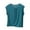 Army Green, variant on Pajama Tops for Women Round Neck Cap Sleeve Loose Fitting Pleated Summer Casual Sleepwear Blouse Tops