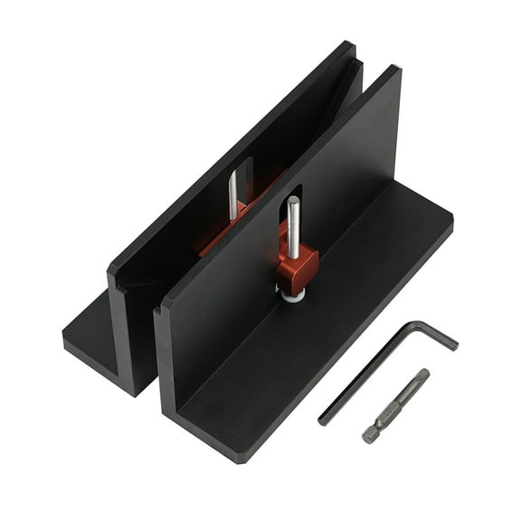 Right Angle Spline Jig, Woodworking Right Angle Tenon Clamp, Spline Jig For Table Saw, Aluminum Window Jig, Corner Jig, Precision For Woodworking Home