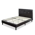 thumbnail image 7 of Zinus Kitch 43” Faux Leather Upholstered Platform Bed Frame, King, 7 of 7